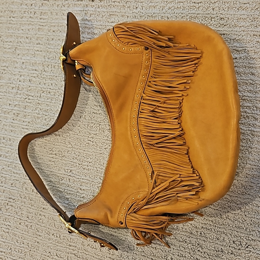 Michael Kors Western Inspired Fringe Shoulder Bag